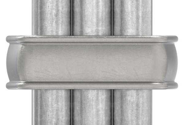 Bund - 1 Stueck - Material- 16x4 mm - Innenmass- 36x30 mm - Stahl -Roh- S235JR-30-6722.8