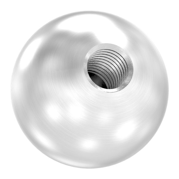 Vollkugel - Ø 25 mm - mit Gewinde M8 - V2A-11-4007.4