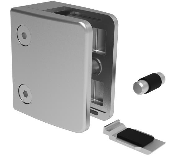 Glasklemme Modell 24 ZAMAK Rohzustand fuer Glas 12-17-52 mm-89-11ZN2400000-A.4
