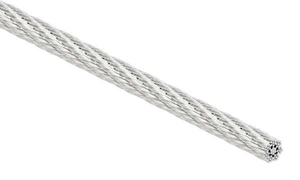 Edelstahlseil Edelstahl V4A Ø 3 mm- L = 50 m- 7x7-88-11101000003.50M