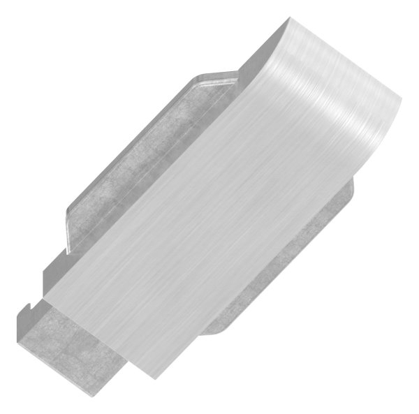 Sicherungsboden Edelstahl V4A fuer Sichtschutz Endklemme Mod- 26-88-1126-EK-B.V4A