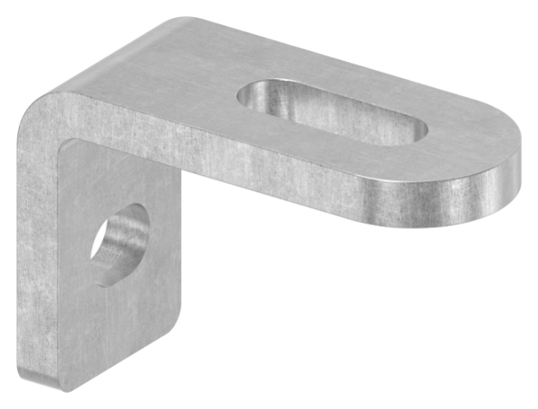 Winkel-Anschweisslasche Stahl S235 60x40x25x6 mm mit Langloechern-88-1154111-ST-90.25