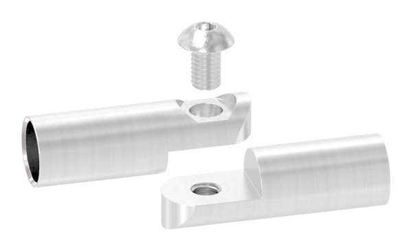 Rundstabverbinder V2A Ø 10 mm mit Gelenk 0-100°-11-1610.4