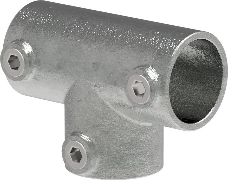 Rohrverbinder - T-Stueck lang - 104A27 - 26-9 mm - 3-4- - Feuerverzinkt u. Elektrogalvanisiert-104A27