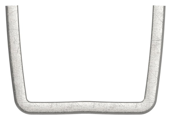 Bund - 1 Stueck - Material- 16x4 mm - Innenmass- 36x30 mm - Stahl -Roh- S235JR-30-6722.8