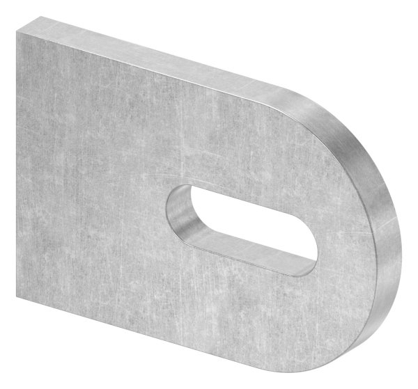 Anschweisslasche Stahl 60 x 40 x 6 mm Langloch 9 x 25 mm-88-1154111-ST.L