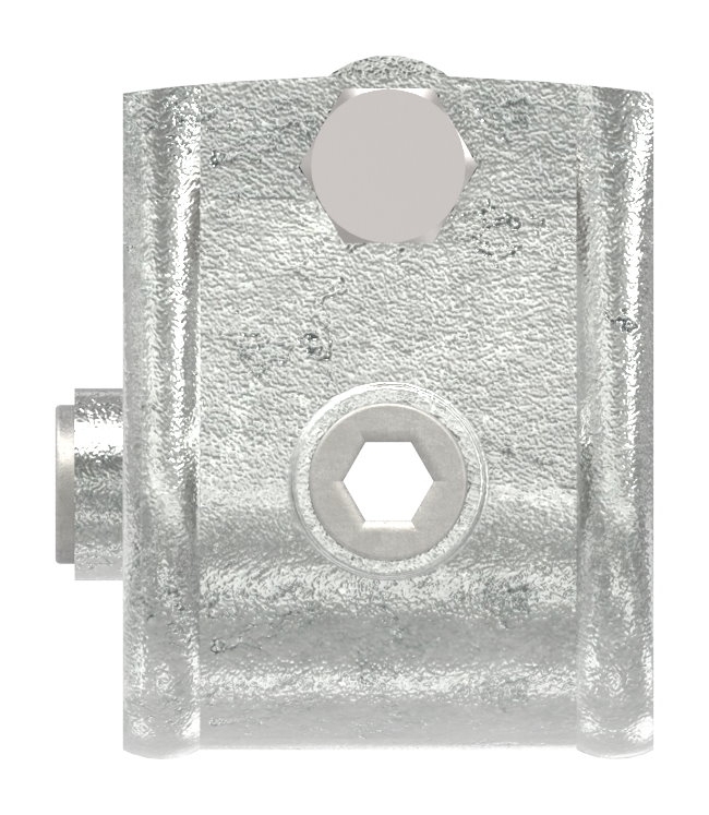 Rohrverbinder T-Stueck offen Ø 48-3 mm -1 1-2- - Temperguss verzinkt - 135D48-135D48
