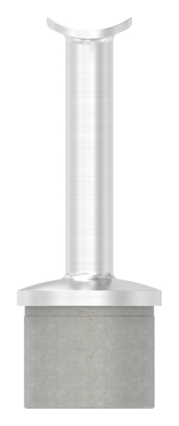 Handlaufstuetze aus einem Stueck mit Halteplatte V4A-11-3864.1