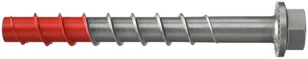 Betonschraube Edelstahl V4A Ø 10 x 100 mm Sechskant mit U-Scheibe-88-1158500-V4A.100