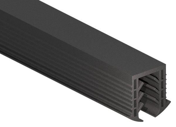 Keildichtung EPDM fuer Glas 10-00–13-52 mm- Nut 27x30 mm- Laenge 3 m-88-1160365-GU.3M