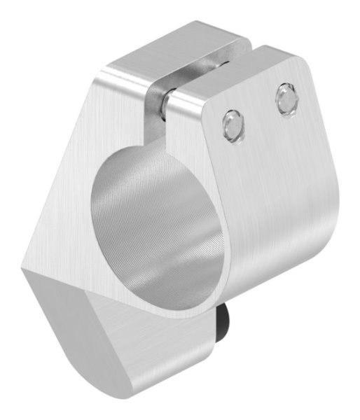 Stopper V2A fuer Rundrohr rechts fuer Einzelrollwaegen-88-1160812-240.R