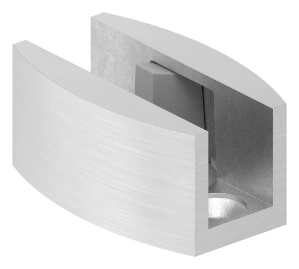Bodenfuehrung Glasschiebetuer V2A einstellbar fuer 8-12 mm Glas-88-1160830.240