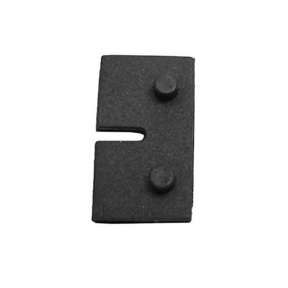 1 Paar Gummis zu Glasklemme 45x45x27 mm fuer 10-76 Glas VSG-10-3011-A.0