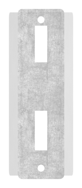 Gegenkasten fuer Schiebetore Edelstahl V2A 40 mm Breite-88.1112914