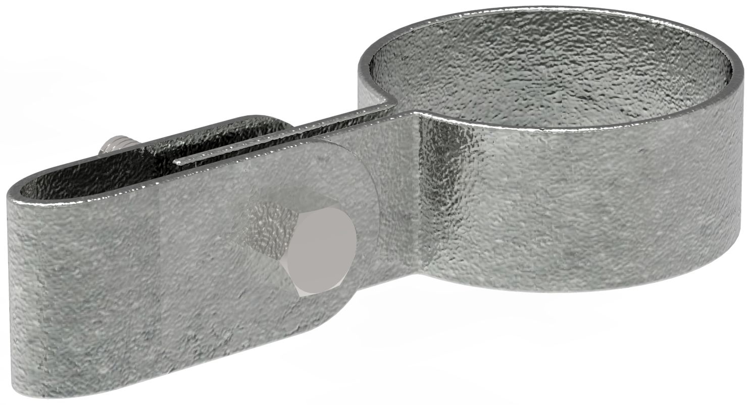 Rohrverbinder - Gitterhalter einfach - 170 - 26-9 mm - 60-3 mm - 3-4- - 2- - Feuerverzinkt u. Elektrogalvanisiert-170