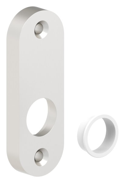 Alu-Kurzschild - Masse- 30x87x10 mm - Aluminium EV1-12-3033.6