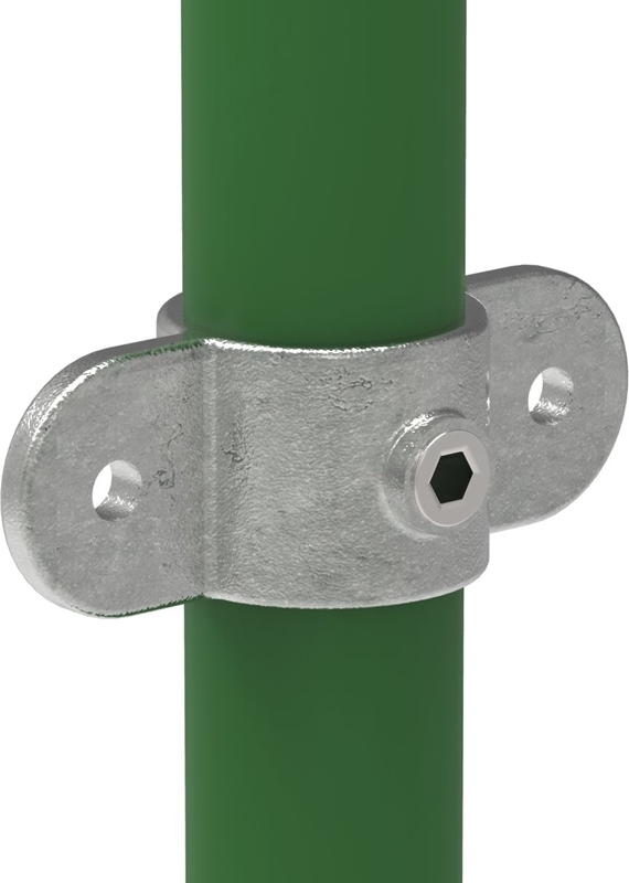Rohrverbinder - Gelenkauge doppelt - 167MA27 - 26-9 mm - 3-4- - Feuerverzinkt u. Elektrogalvanisiert-167MA27