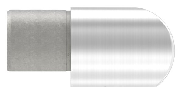 Verlaufsecke 90° - horizontal - fuer Nutrohr Ø 48-3 mm - V2A-12-2319.4