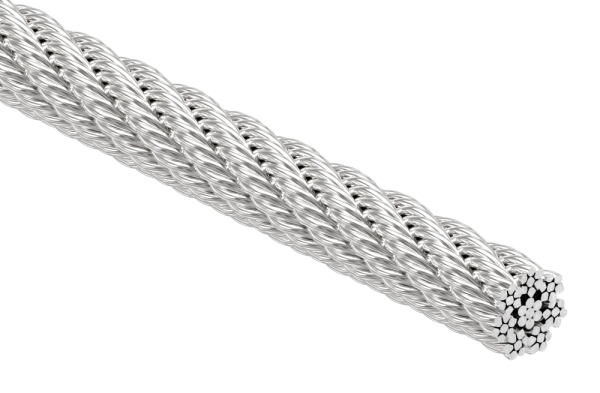 Edelstahlseil Edelstahl V4A Ø 6 mm L = 25 m 7x7-88-11101000006.25M