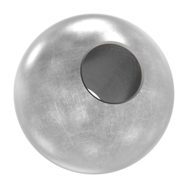 Annietkugel - Ø 13 mm Kopf - Ø 6 mm Bohrung - Stahl S235JR- roh-30-2721.8
