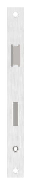 Rohrrahmenschloss verzinkt- Abstand 72 mm- Dornmass 30 mm- Stulpe Edelstahl geschliffen-88-1150106.72