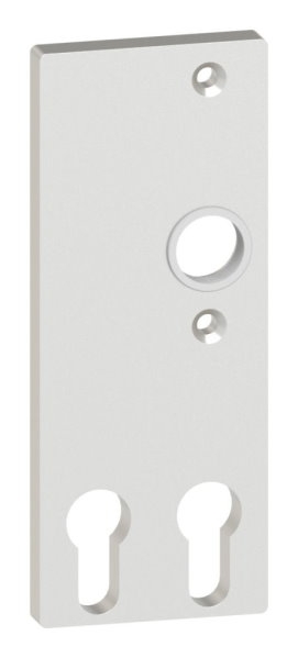 Alu-Kurzschild - Masse- 61x156x6-5 mm - Form- vierkant - Aluminium EV1 - AMF Artikel- 16295-12-3035.6