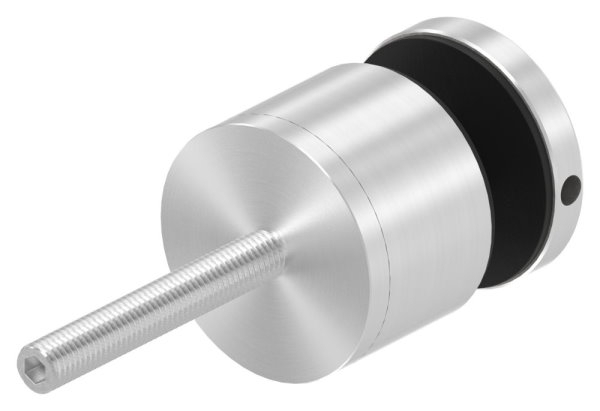 Glaspunkthalter Ø 52 mm- V2A- Anschluss- Flach- mit AbP-10-5211.4