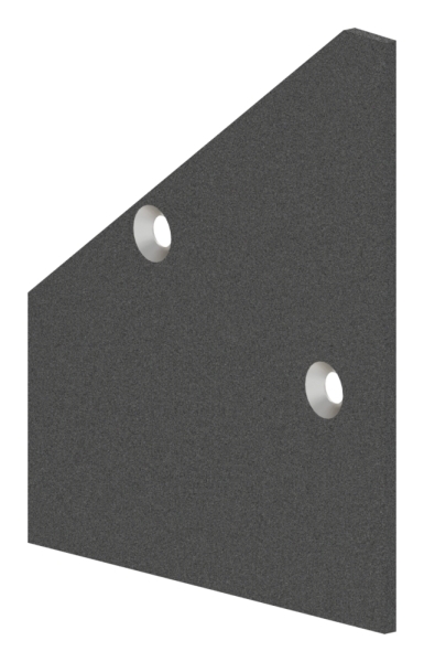 Endkappe Aluminium fuer Vordachprofil eleganza canopy rechts DB703-88-11VDE-EK-RE.DB703