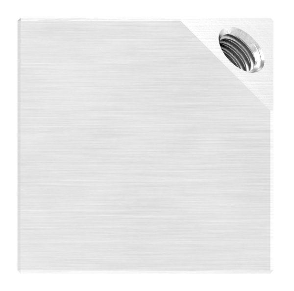 Wuerfel 40x40 mm Vollmaterial mit Gewinde M8 V2A-11-2591.4