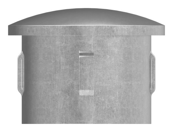 Stahlstopfen - leicht gewoelbt - fuer Rohr Ø 42-4 x 3-0-3-5 mm - Stahl -Roh- S235JR-30-2964.8