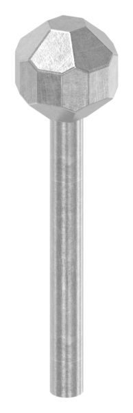 Kugelkopfbolzen Ø 5-15 mm - schwere Ausfuehrung - Stahl S235JR- roh-30-2714.8