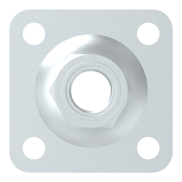 Verstellbare Mauerplatte fuer M22- verzinkt-88-11860-S.M22