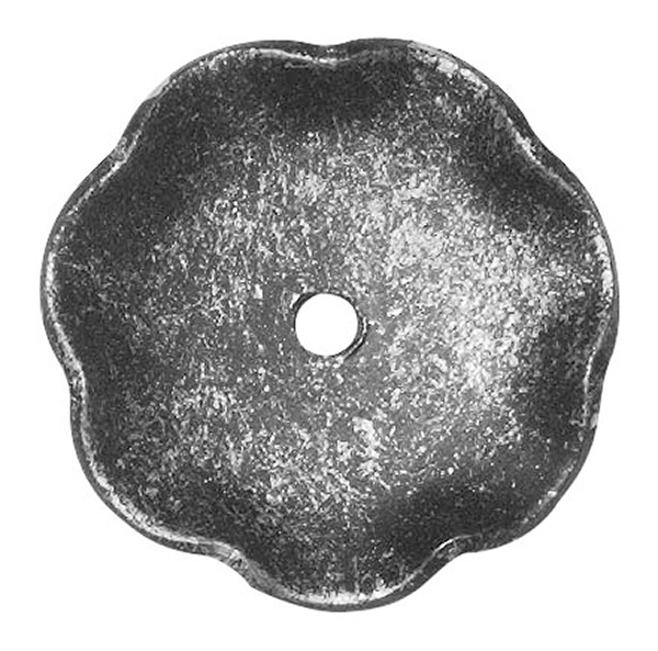 Rosette - Zierteil - Ø 50x2 mm - Stahl -Roh- S235JR-30-2620.8