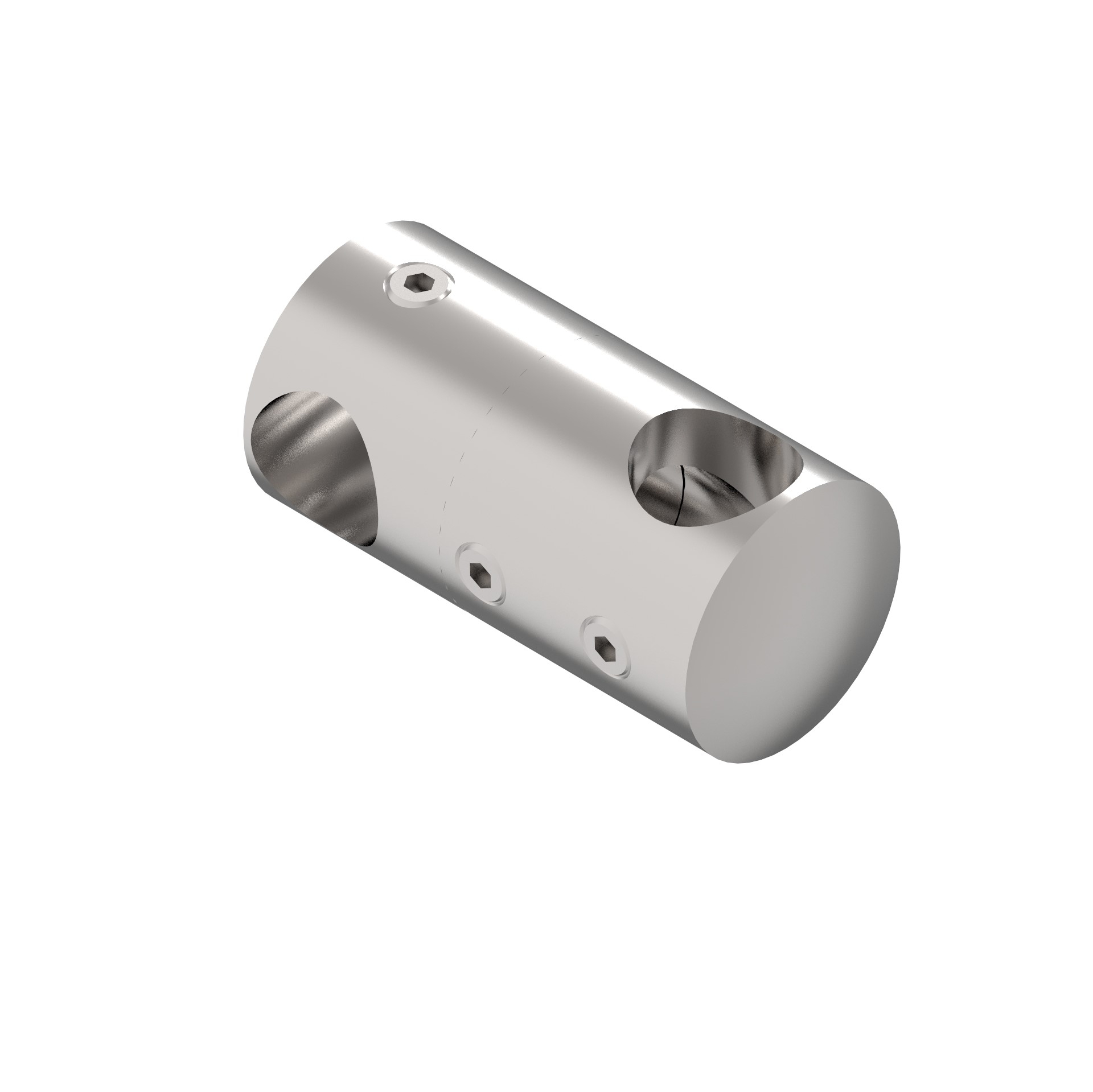 Querstabhalter V2A fuer Ø 12 mm geschliffen verstellbar-11-1627-A.4