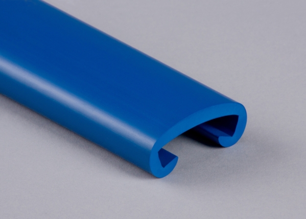 Kunststoffhandlauf fuer 40 x 8mm- enzianblau- 25 Meter-88-11F408.509