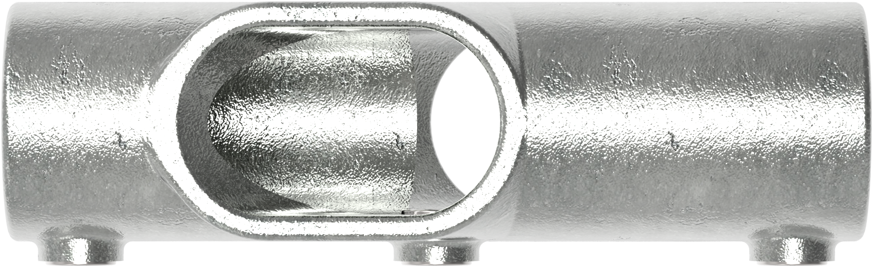 Rohrverbinder - T-Stueck 11-29° - 256D48 - 48-3 mm - 1 1-2- - Feuerverzinkt u. Elektrogalvanisiert-256D48
