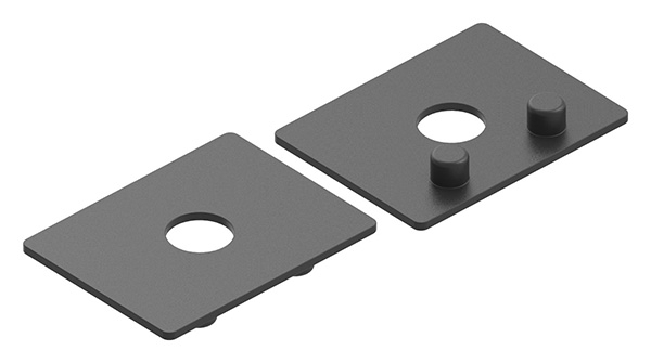 Abdeckplaettchen Kunststoff fuer Lochblechhalter Ø 32 mm paarweise-88-1155-PP.32