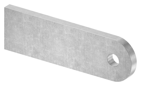 Anschweisslasche Stahl 100 x 30 x 6 mm mit Rundloch Ø 9 mm-88-1154112-ST.RL