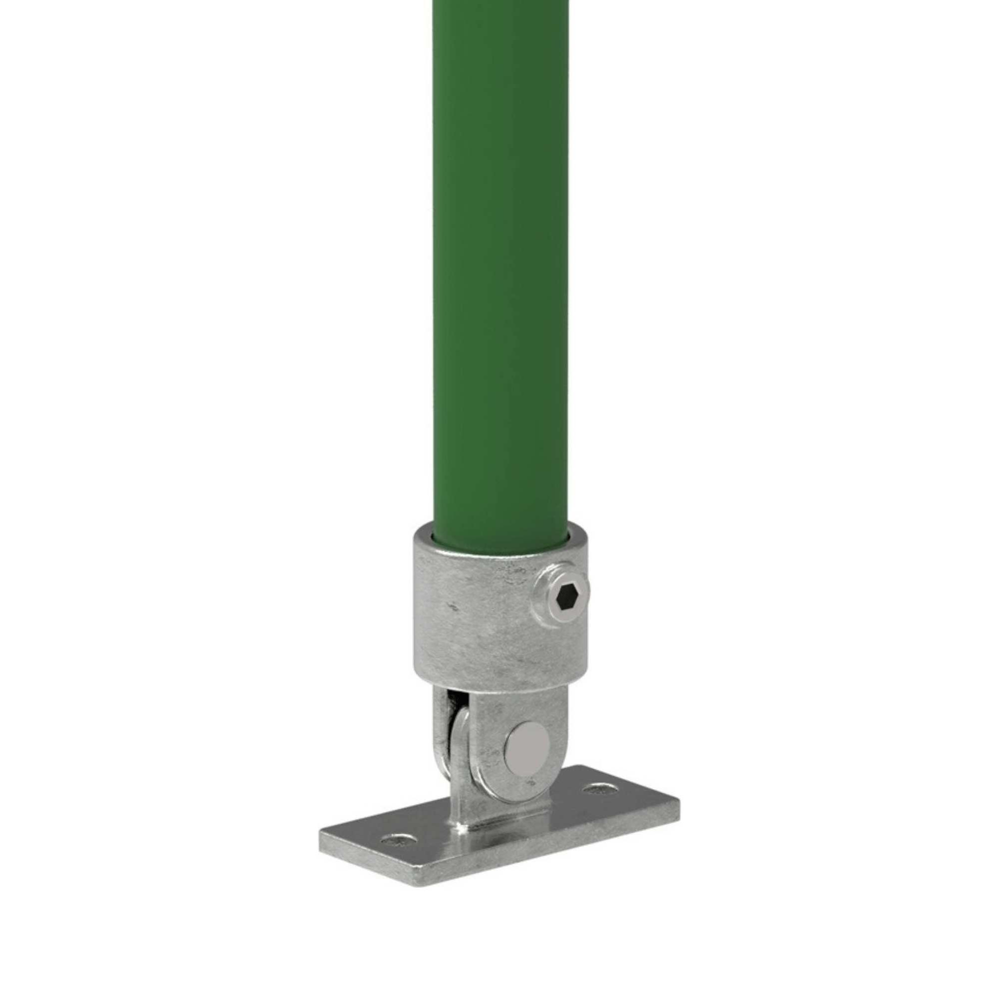 Rohrverbinder - Gelenkfuss - 169D48 - 48-3 mm - 1 1-2- - Feuerverzinkt u. Elektrogalvanisiert-169D48