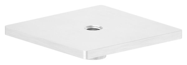 Schweissplatte Edelstahl V4A 60x60mm mit M8 Innengewinde fuer 60x60mm Rohr-88-11100036060-M8.PL