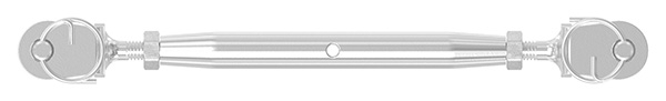 Wantenspanner - Gabel-Gabel - Gewinde M4 - V4A-11-2889.1