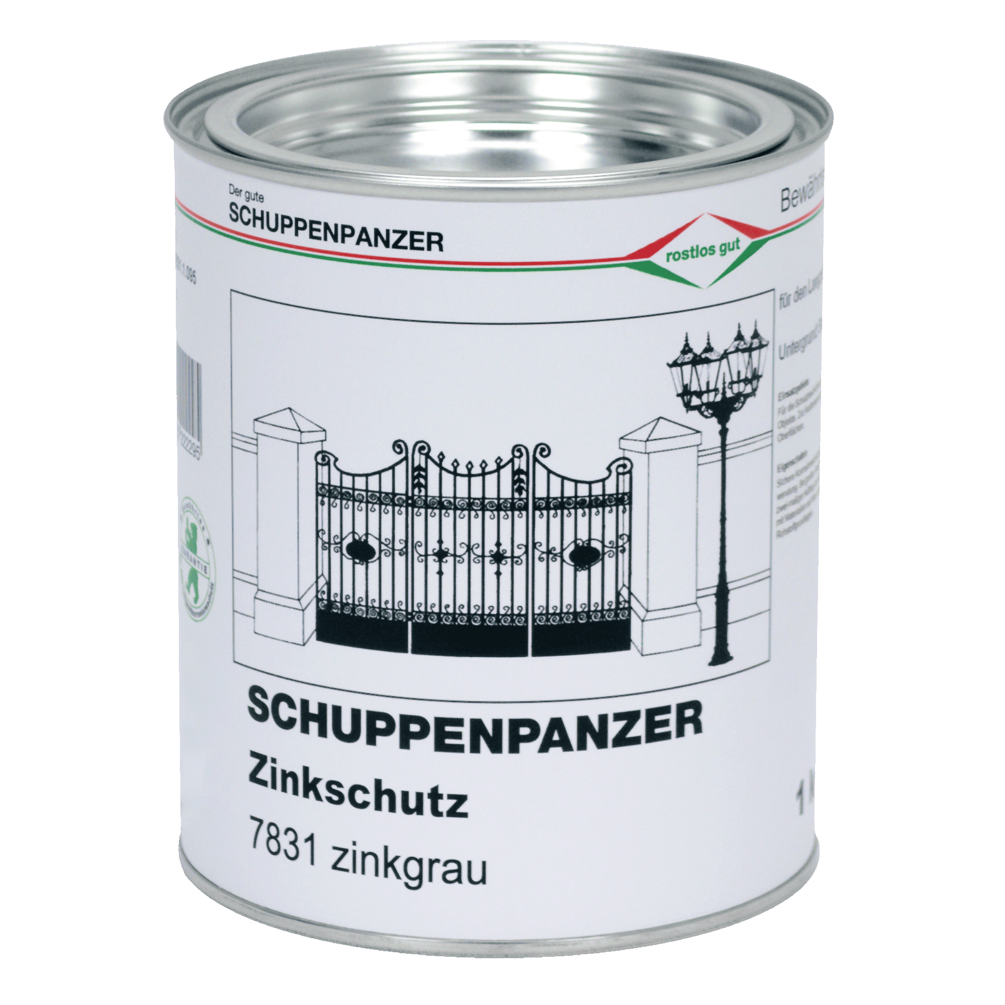Podkład do pancerza łuskowego i ochrona przed korozją cynkową