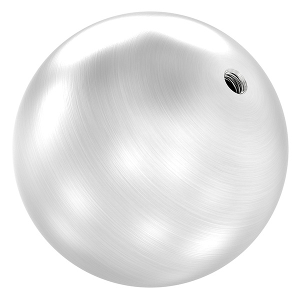 Hohlkugel Ø 80 mm mit Gewinde M8 V2A-11-4064.4