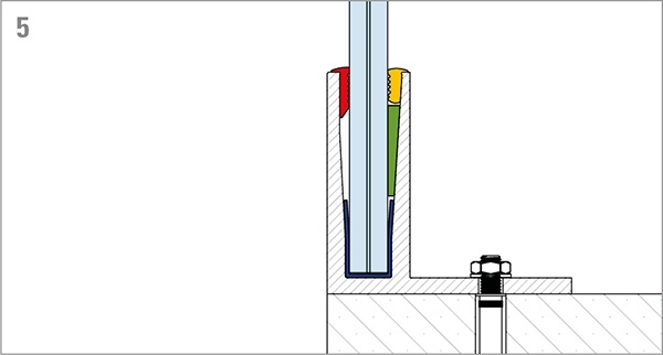Alu-Profil - MASSIV - Laenge- 3000 mm - seitliche Montage - Aluminium-12-2208.6