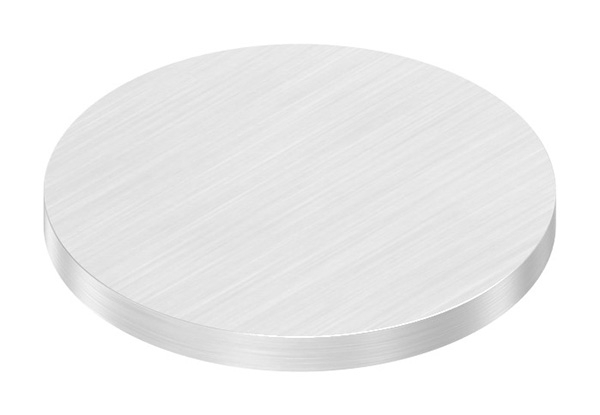Ronde - Masse- Ø 48x4 mm - mit Laengsschliff - V4A-11-2236.1