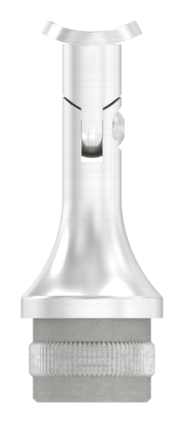 Stuetze mit Gelenk und Halteplatte fuer Rundrohr V2A-12-2155.4