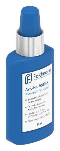 Sofortklebstoff Edelstahl 50 ml Tube fluessig bis 150°C-88-117080.K