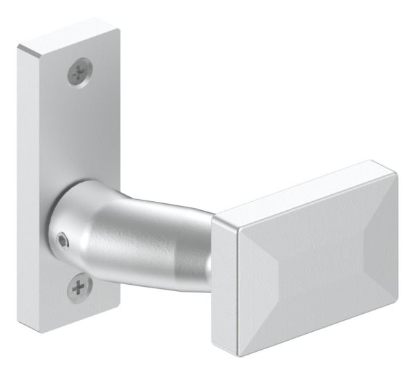 Alu-Tuerdruecker - gekroepft - drehbar - Aluminium EV1-12-3062-D.6