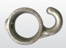 Rohrverbinder - Stellring mit Haken - 182TC42 - 42-4 mm - 1 1-4- - Feuerverzinkt u. Elektrogalvanisiert-182TC42