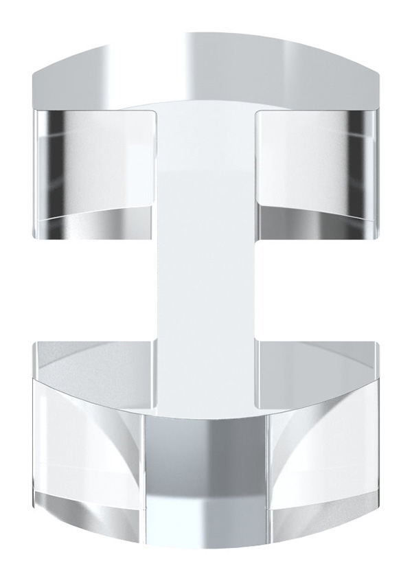 Glasausrichter - fuer Glas- 20-76-21-52 mm - PMMA Kunststoff-12-4032.0